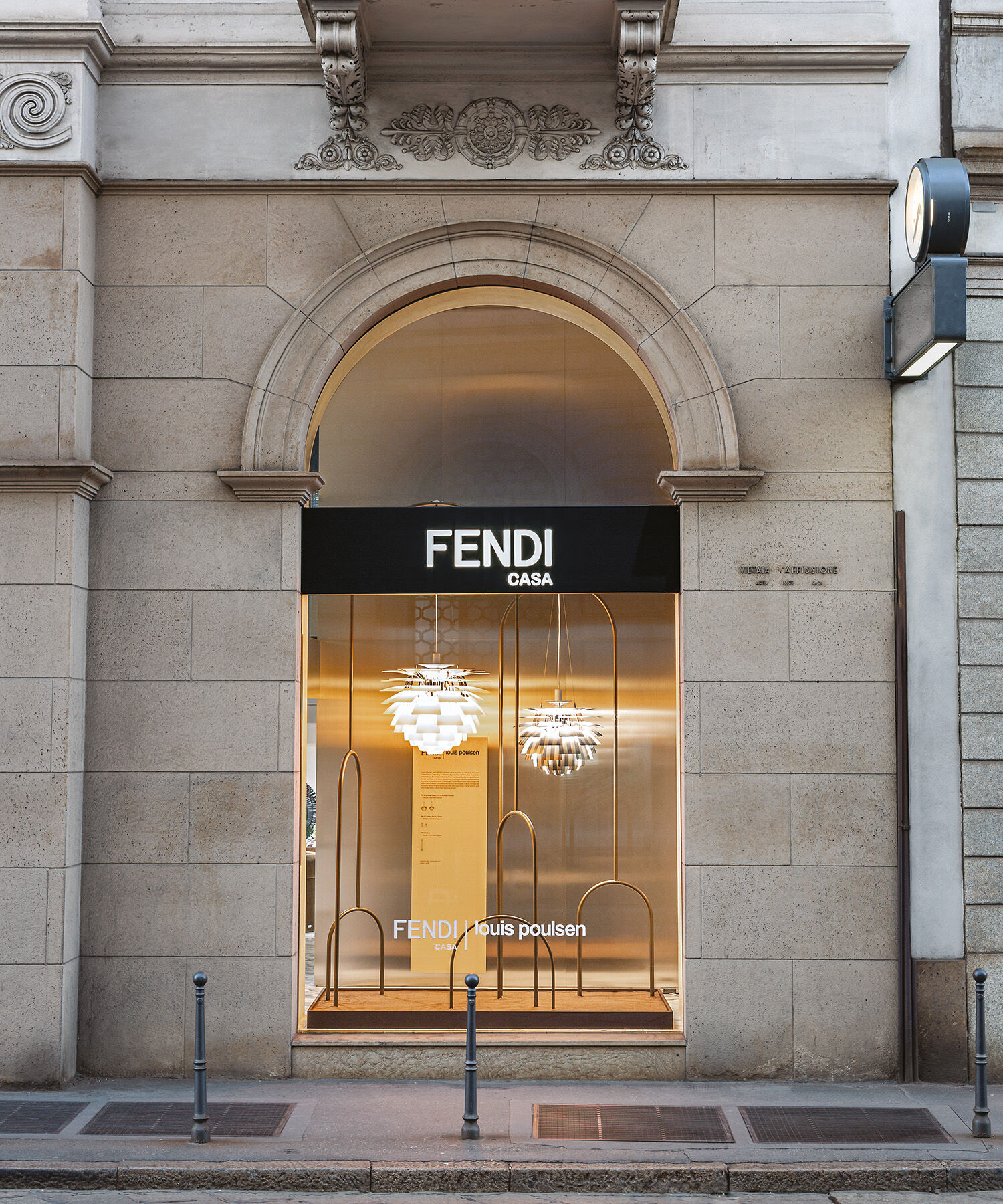 FENDI Casa_Louis Poulsen_PiazzaDellaScala